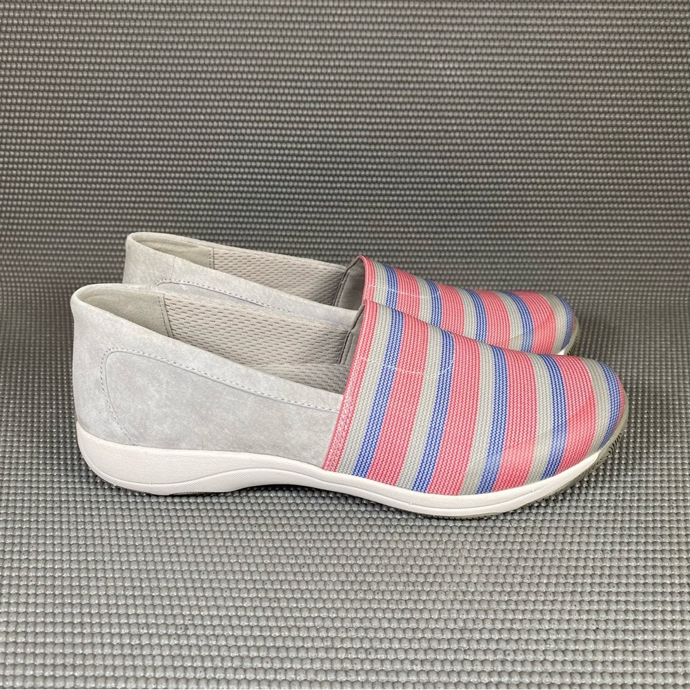 Dansko Harriet Slip-on Stretch Suede Women's Size EU 38 US 7.5-8 Color Gray